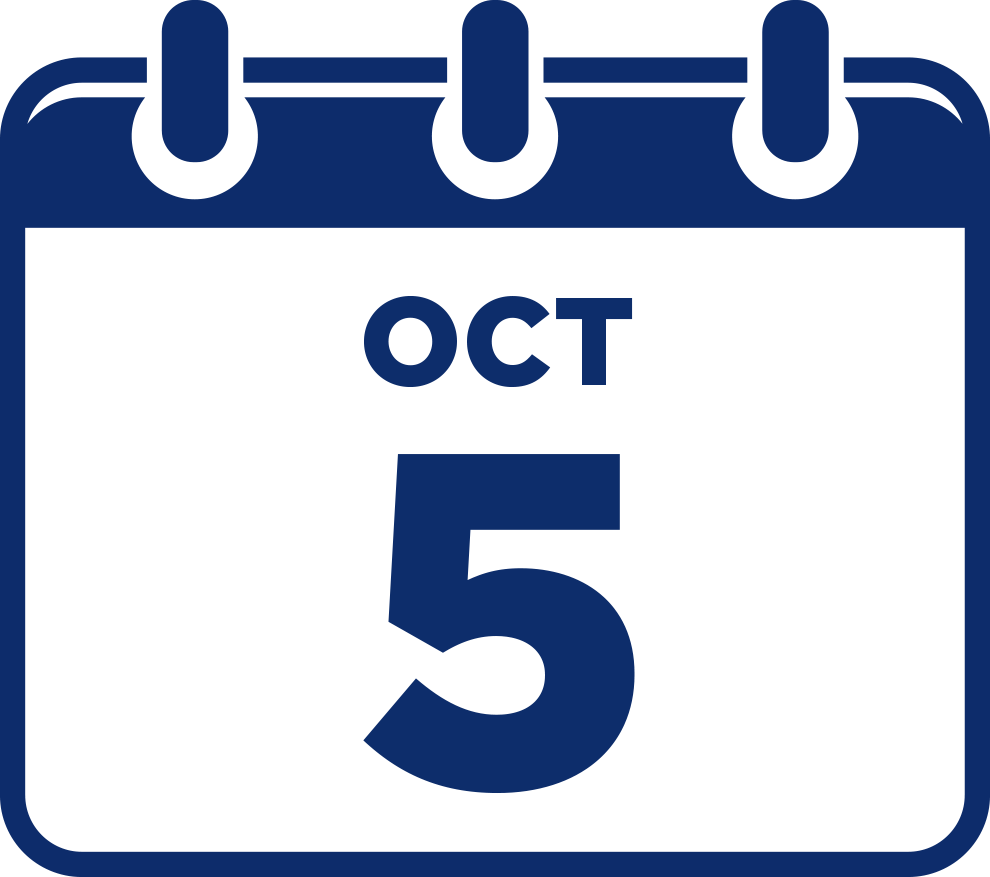 Spring 2027 Applications Open October 5, 2026