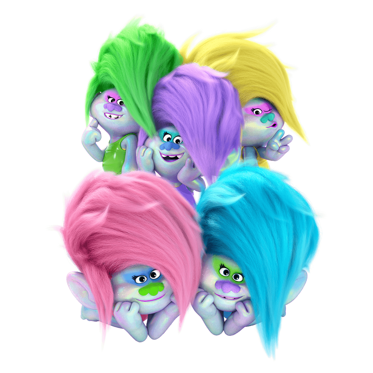 Trollzart Trolls World Tour Transparent PNG Image​