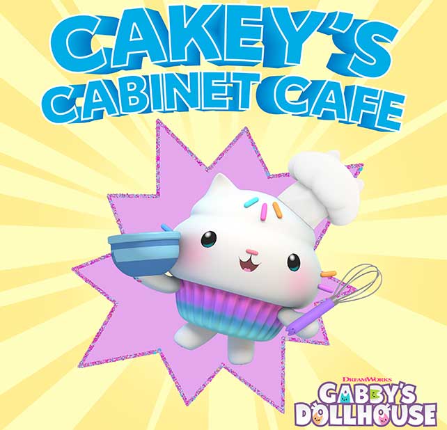 Cakey's Cabinet Cafe activity