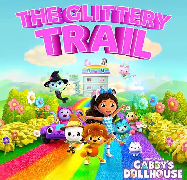 The Glittery Trail activity