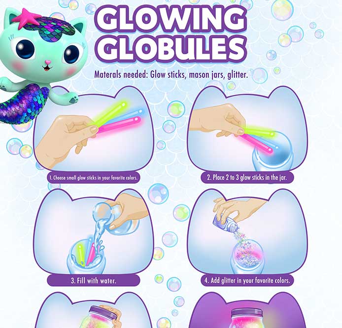 Glowing Globules activity