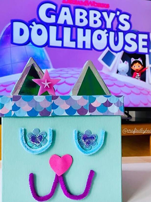 Gabby's Dollhouse key art