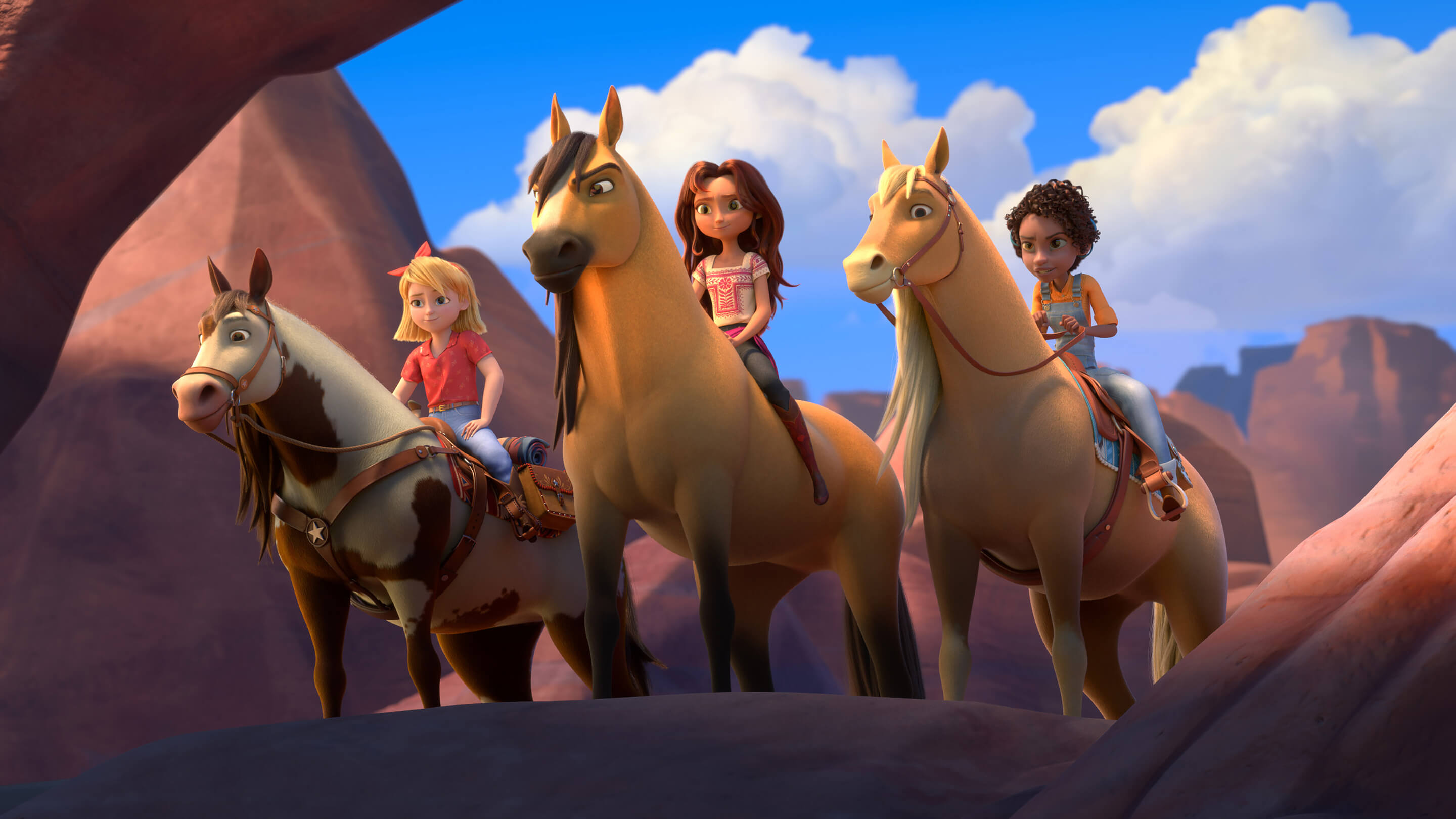 Spirit Untamed - Lucky, Spirit, Abigail, Boomerang, Pru, Chica Linda