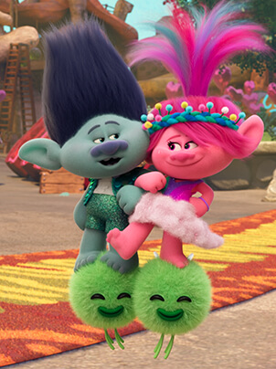 Trolls Band Together key art