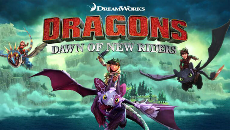 Android İndirme için Dragons Berk Race: Ride & Rise to the Edge Game APK