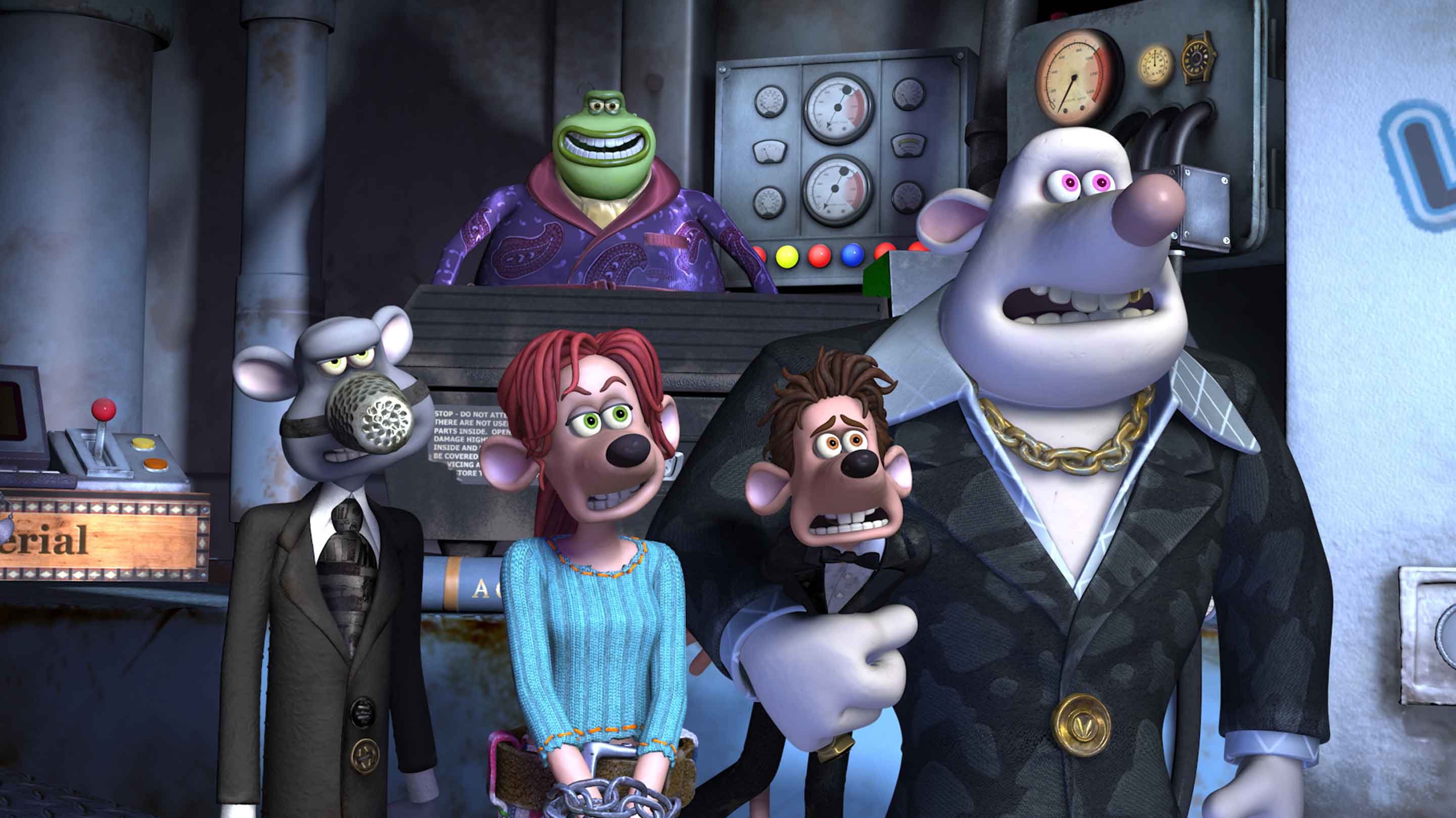 Flushed away. Смывайся Flushed away 2006. Крыса с мультика Смывайся.