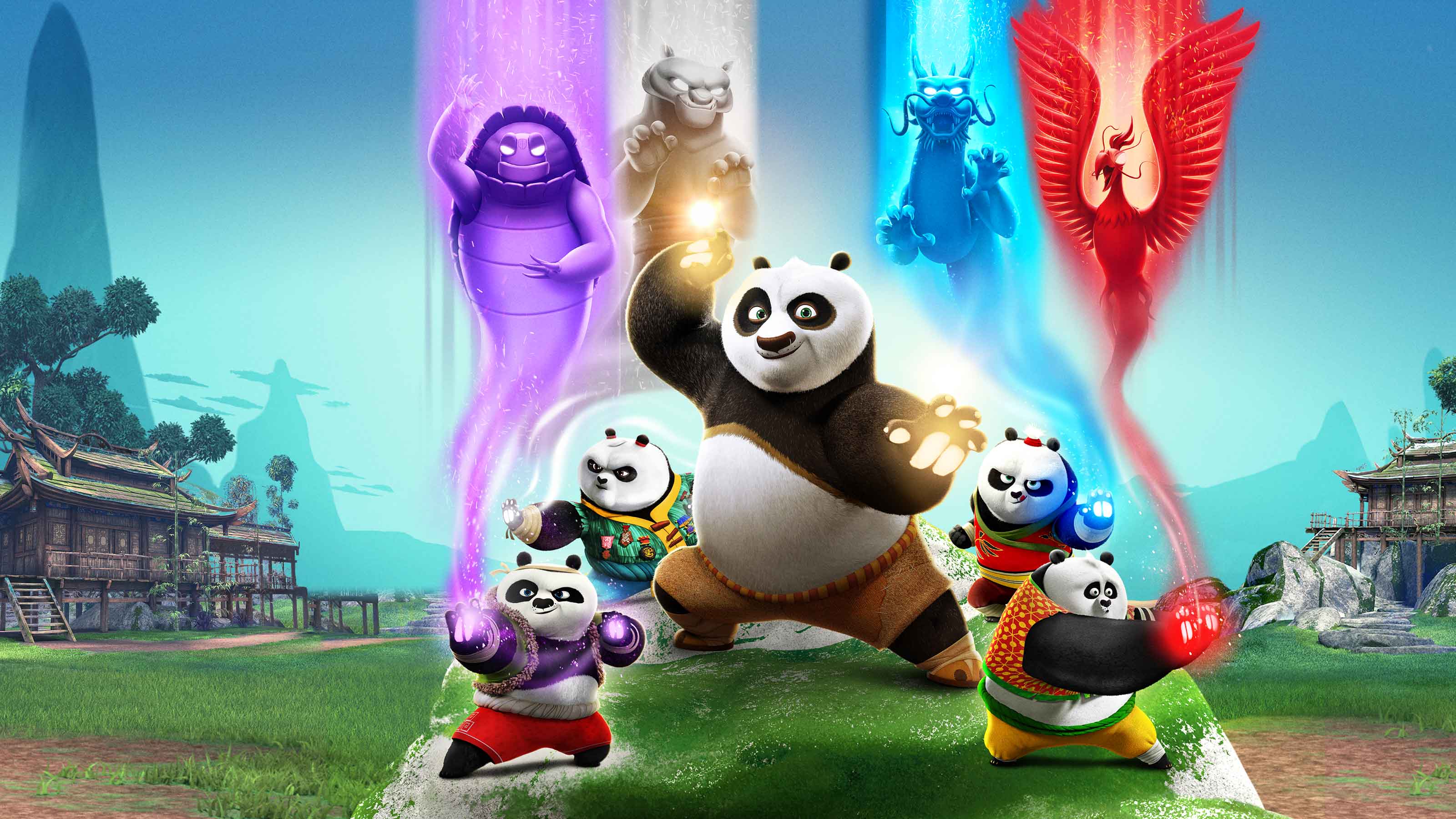 Kung Fu Panda the Paws of Destiny. Kung Fu Panda 4 Uzbek Tilida.